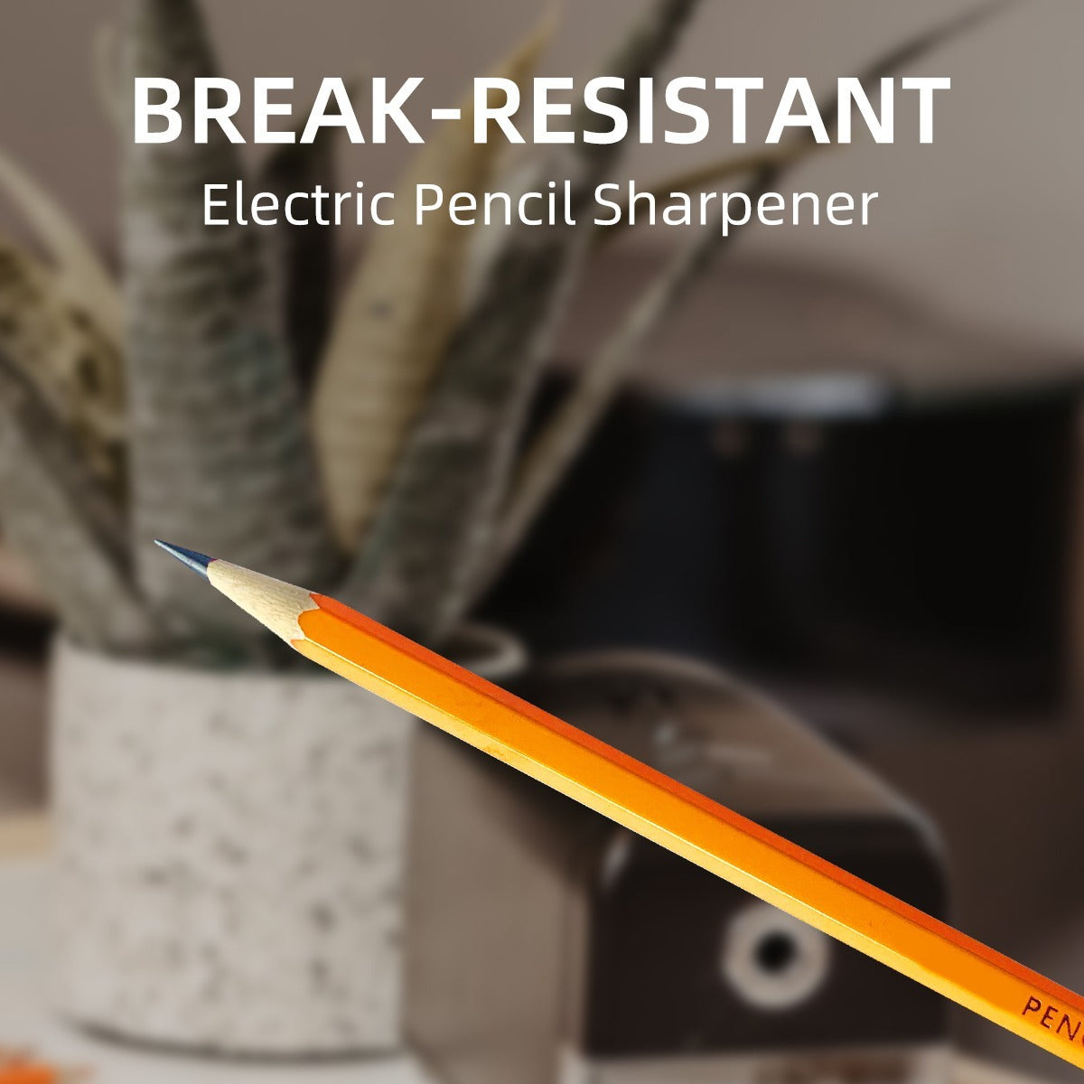 Electric Heavy-Duty Pencil Sharpener for Classrooms