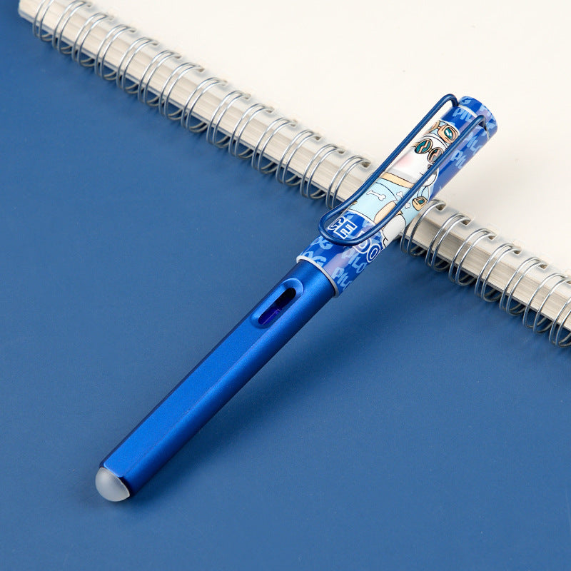 Colorful Cartoon Erasable Pens for Students' Practice