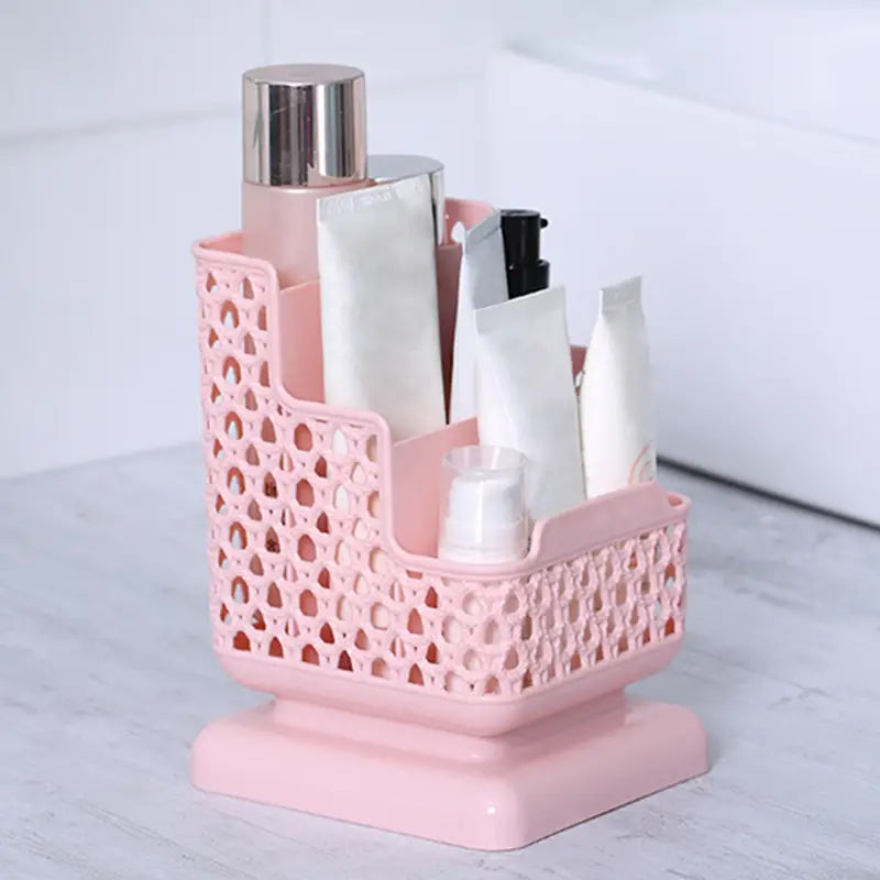 Creative Three-Layer Plastic Desk Storage Box Holder