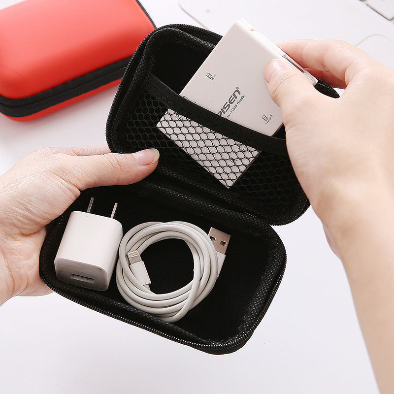 Digital Shockproof Storage Bag for USB and Headphones